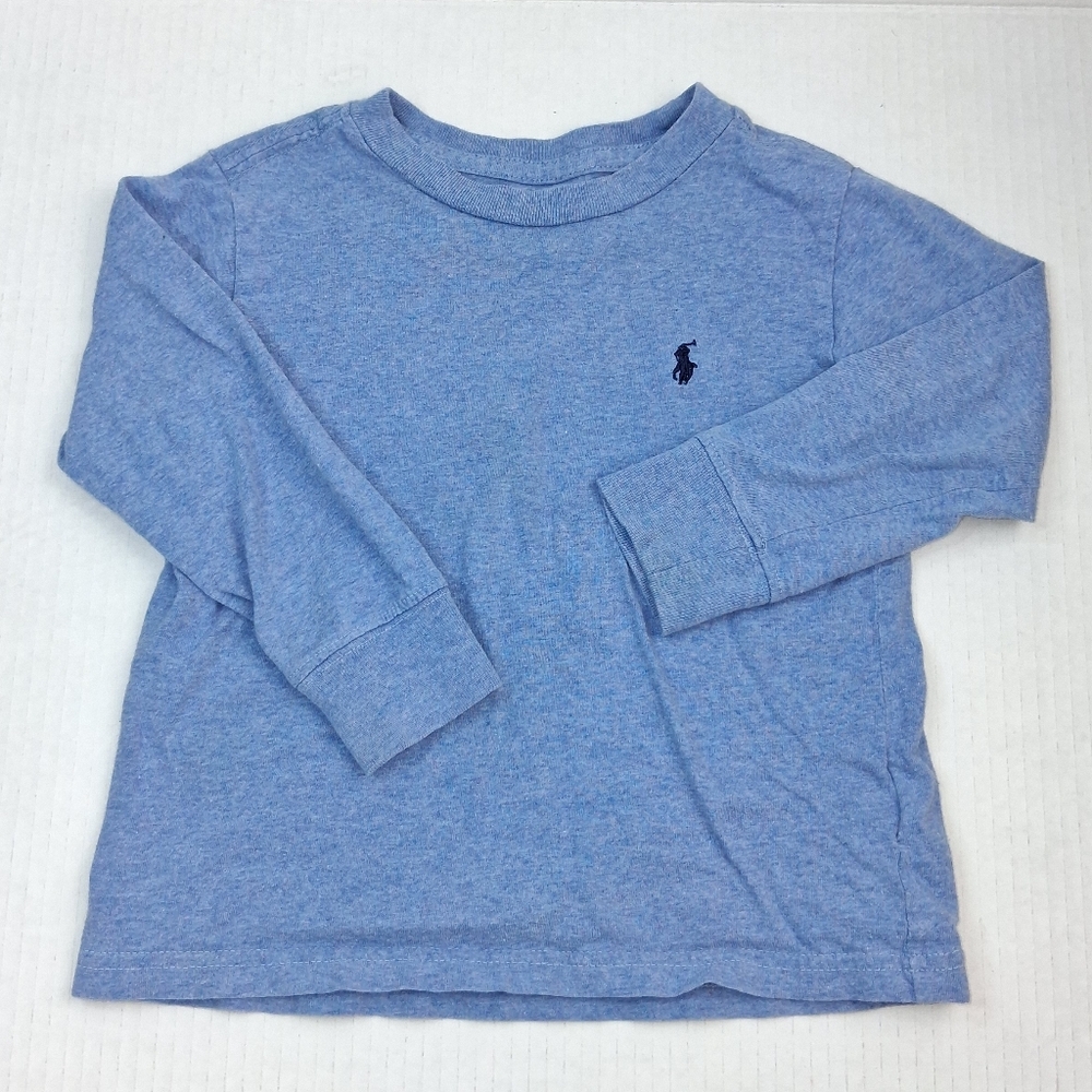 Polo Ralph Lauren Blue Long Sleeve Crewneck Shirt